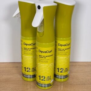 3x DevaCurl Mist of Wonders Leave-In Multi-Benefit Spray 10 fl oz NEW!